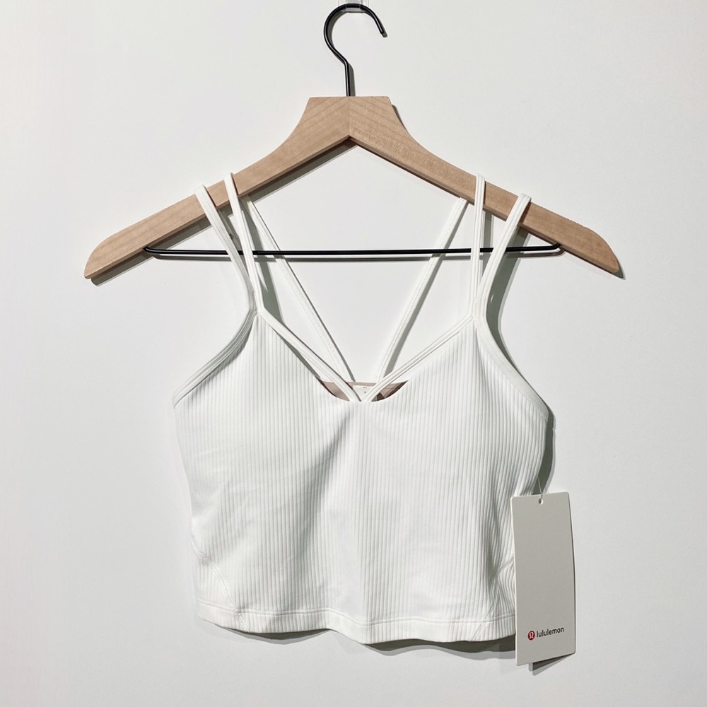 Lululemon Align Strappy Ribbed Tank White